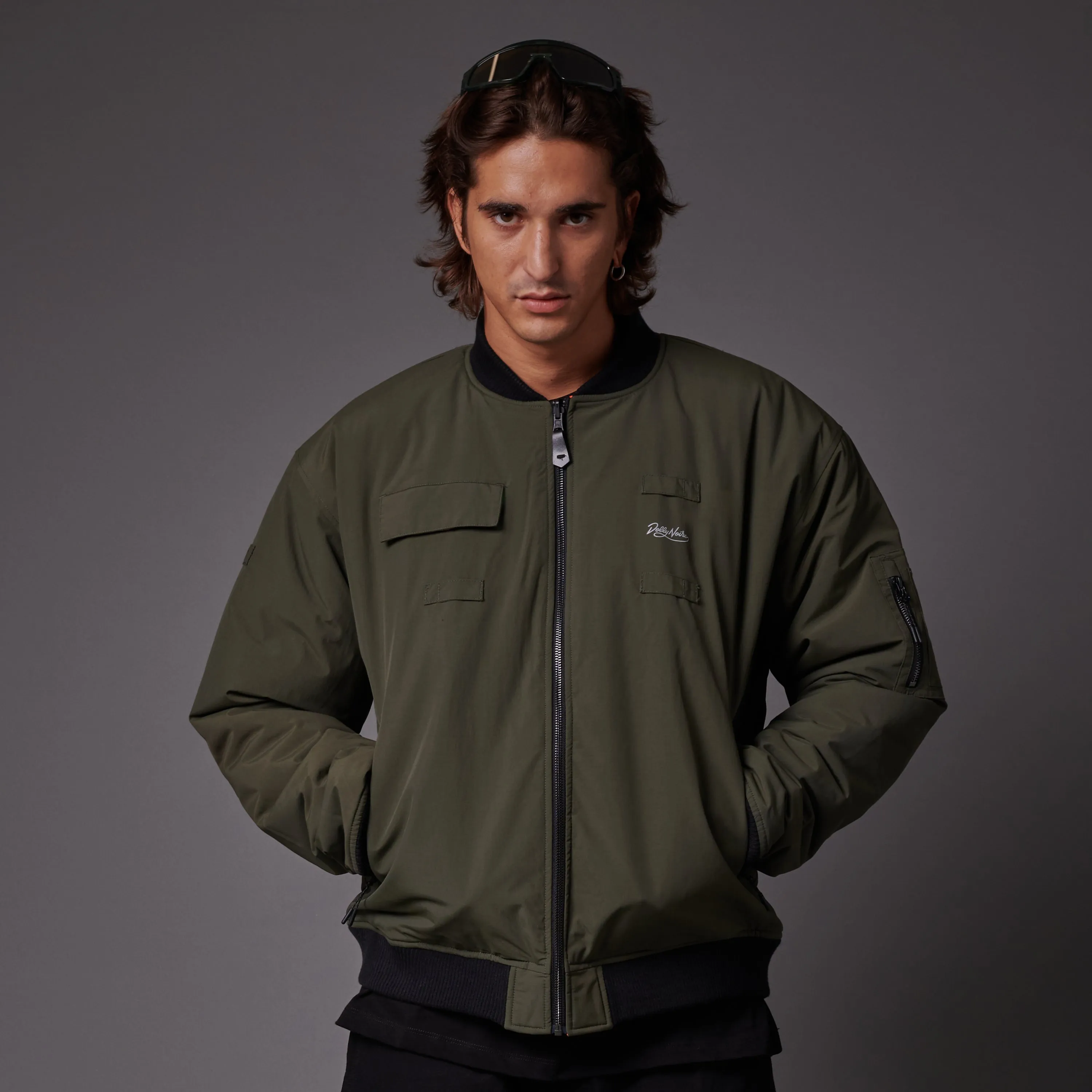 Reversible Combat Bomber Forest Night