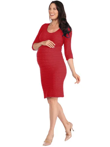 Scoop Neck Crinkle Dress (The Miracle Dress!)-Maternity (19DP)