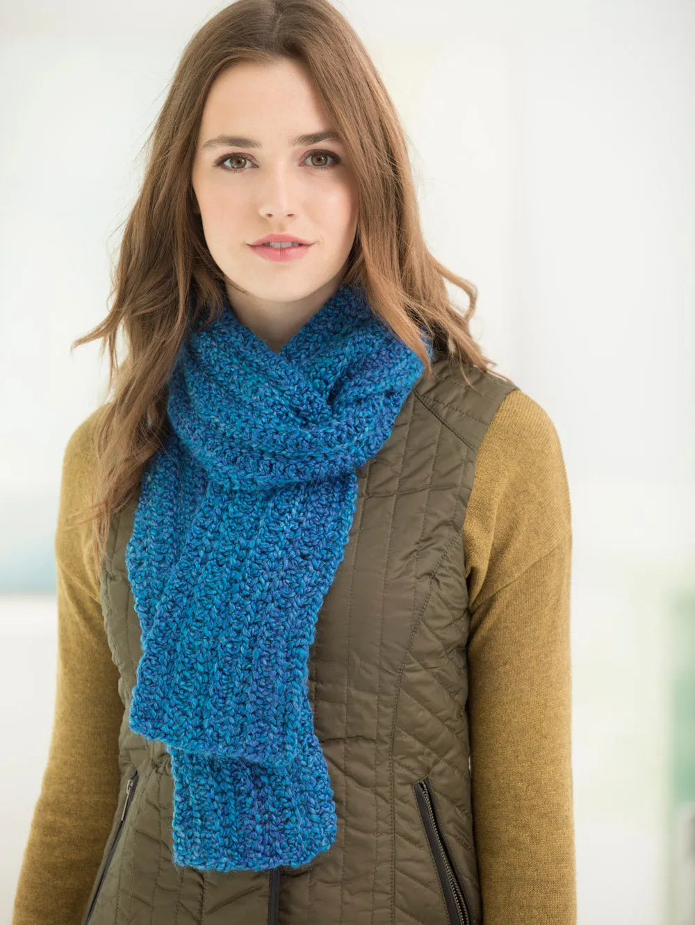 Simple Crochet Scarf - Version 2