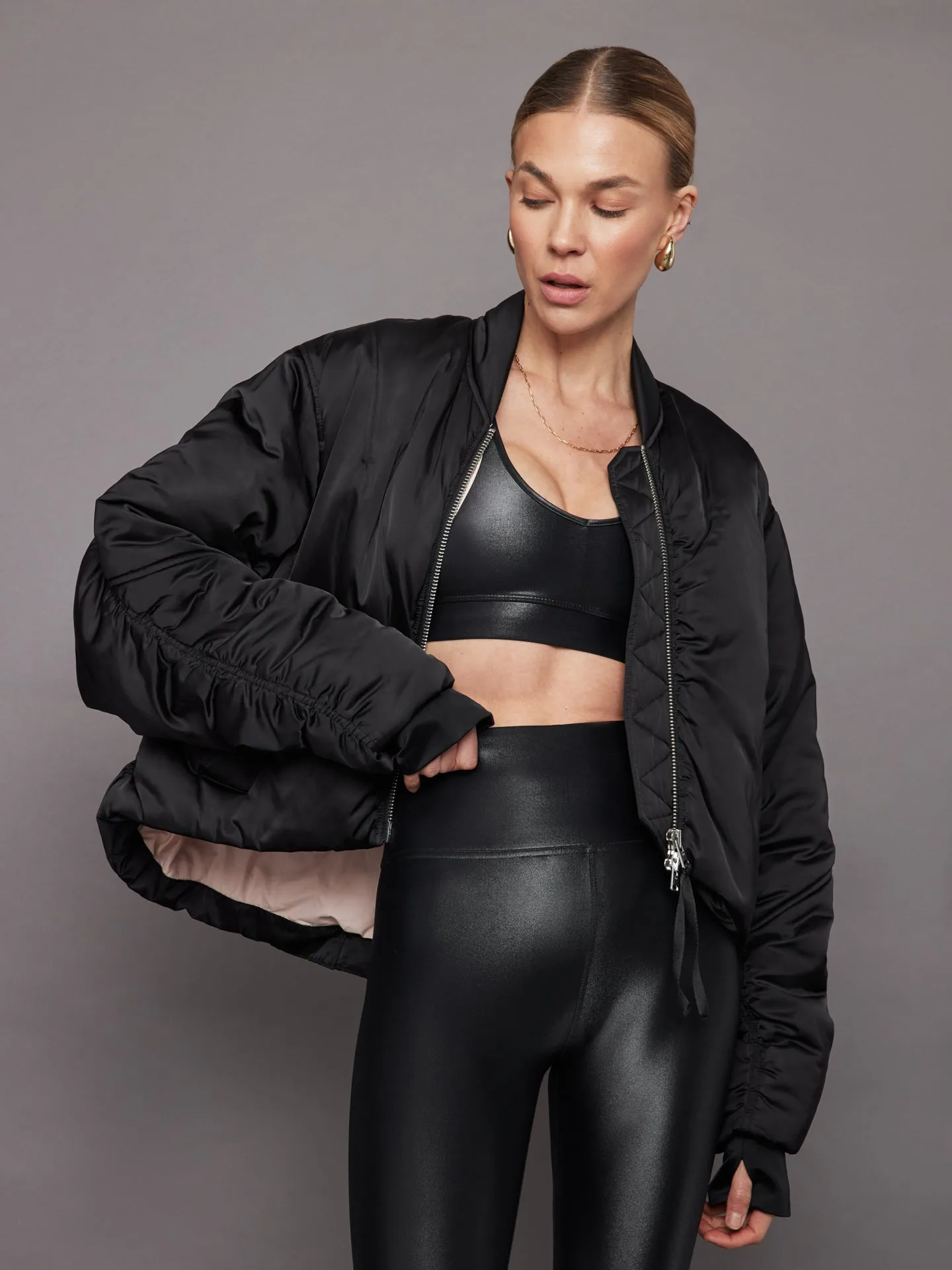 Sofie Bomber - Black