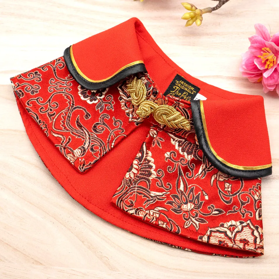 Spring Of Luck in Imperial Red CNY Cape