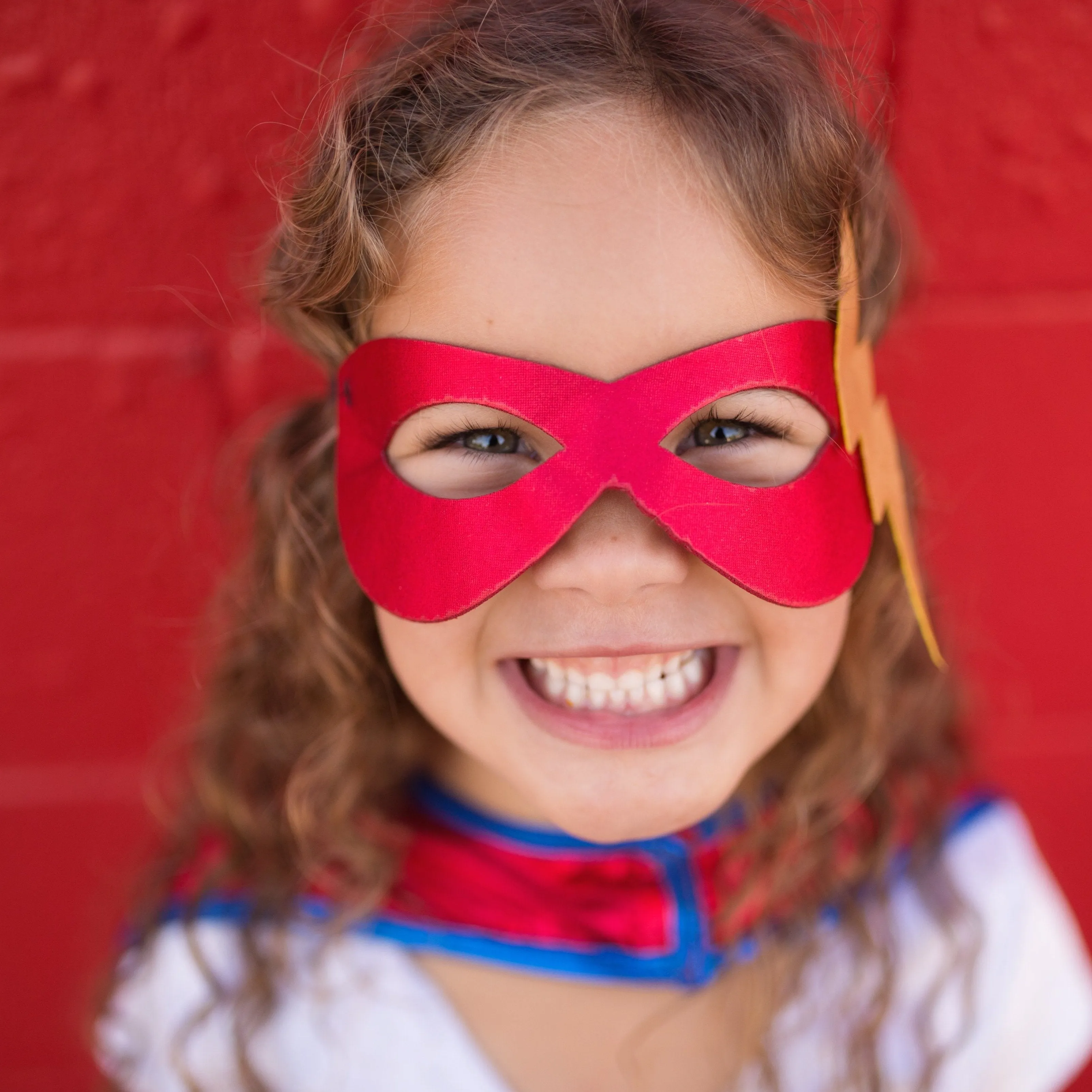 Superhero Tutu With Cape & Mask