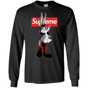 Supreme Rabbit T-shirt Men Long Sleeve Shirt