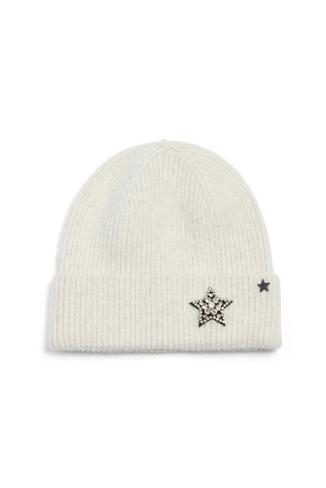 The Ivory Moonlight Knit Hat