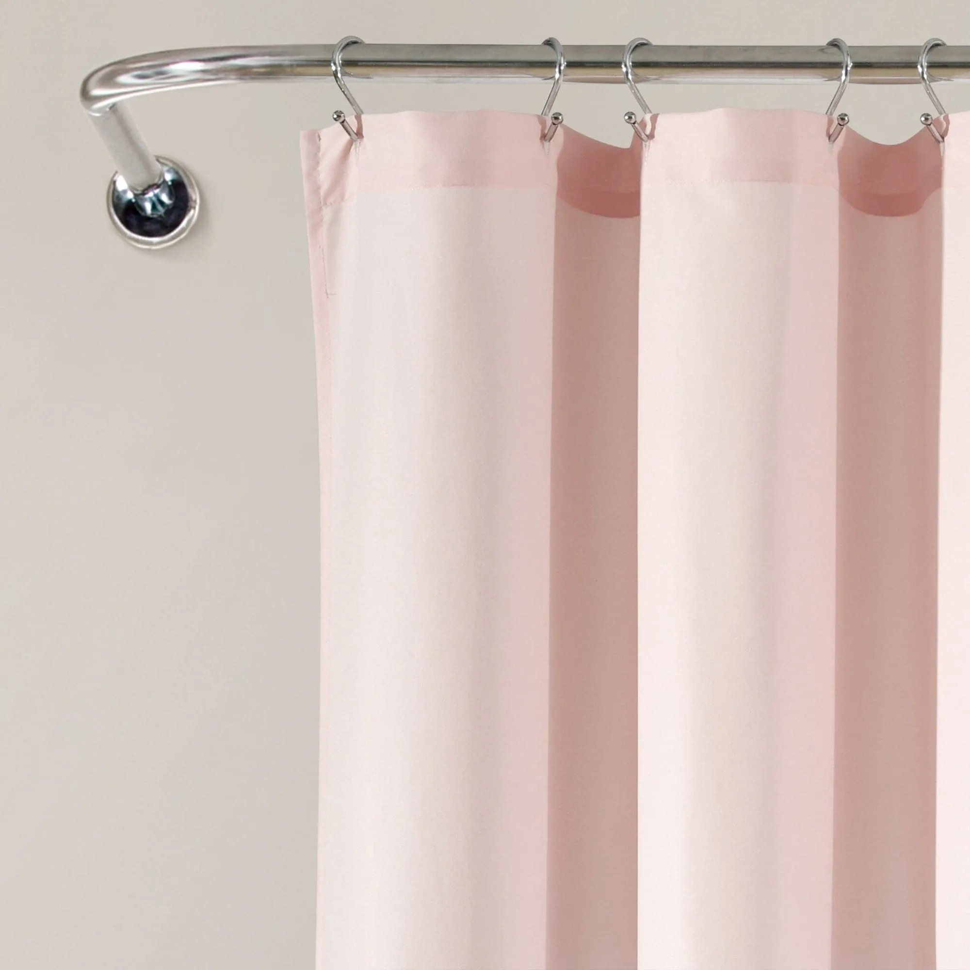 Tulle Skirt Colorblock Shower Curtain