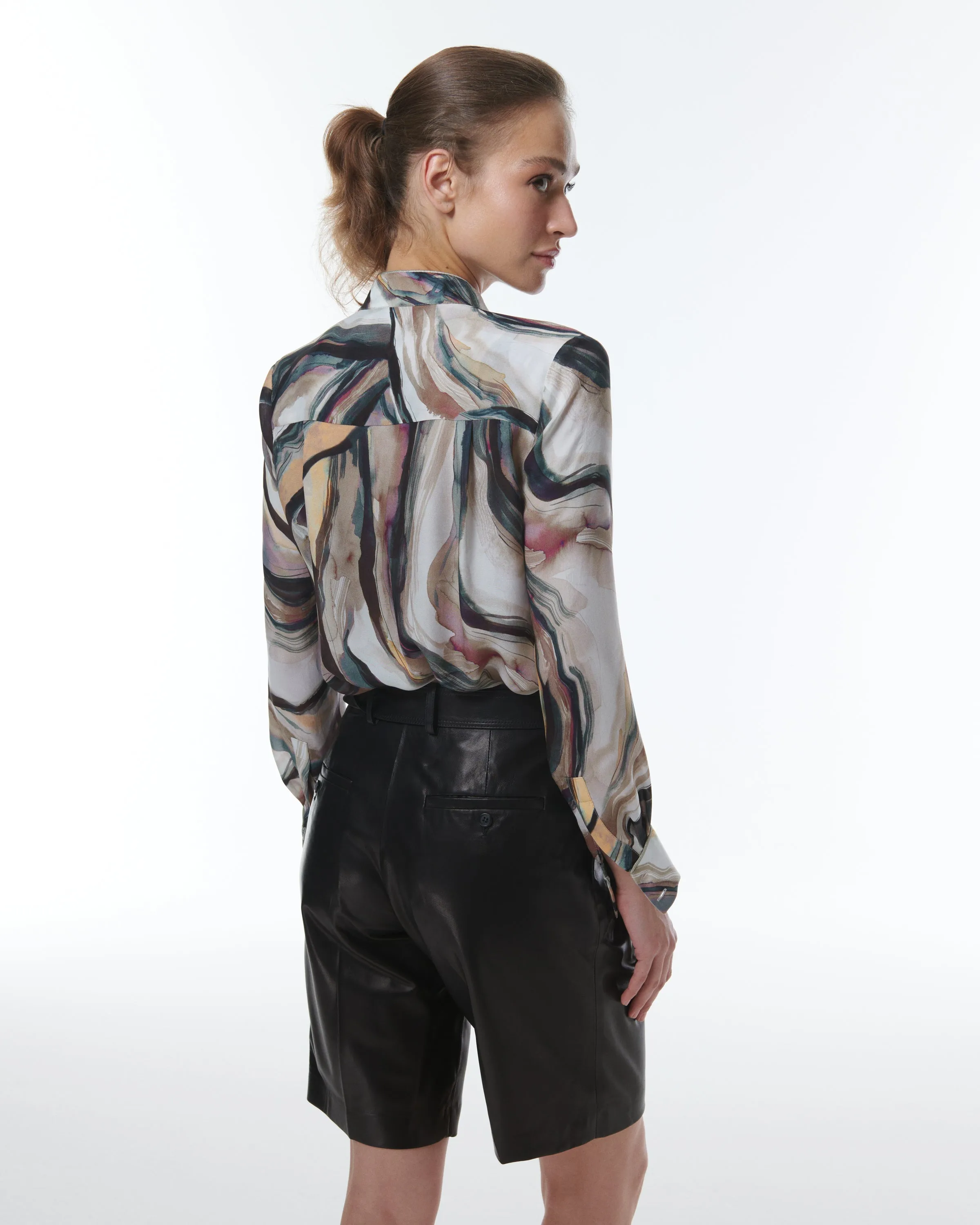 Urania Geo Print Blouse