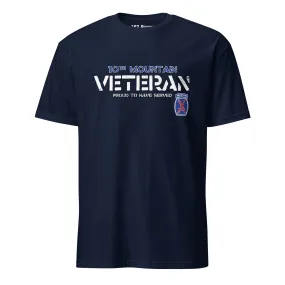 U.S. Army 10th Mountain Veteran Men's Tee