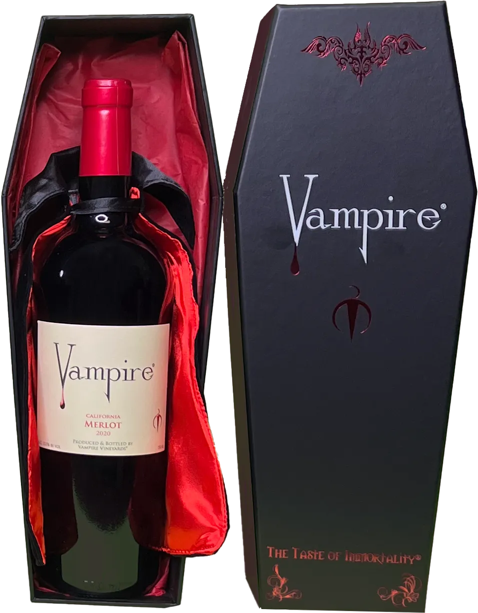 VAMPIRE® COFFIN & CAPE RED WINE TRILOGY