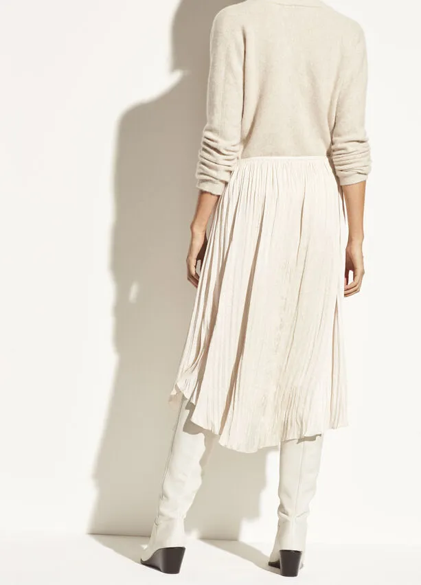 Vince Crushed Drape Skirt