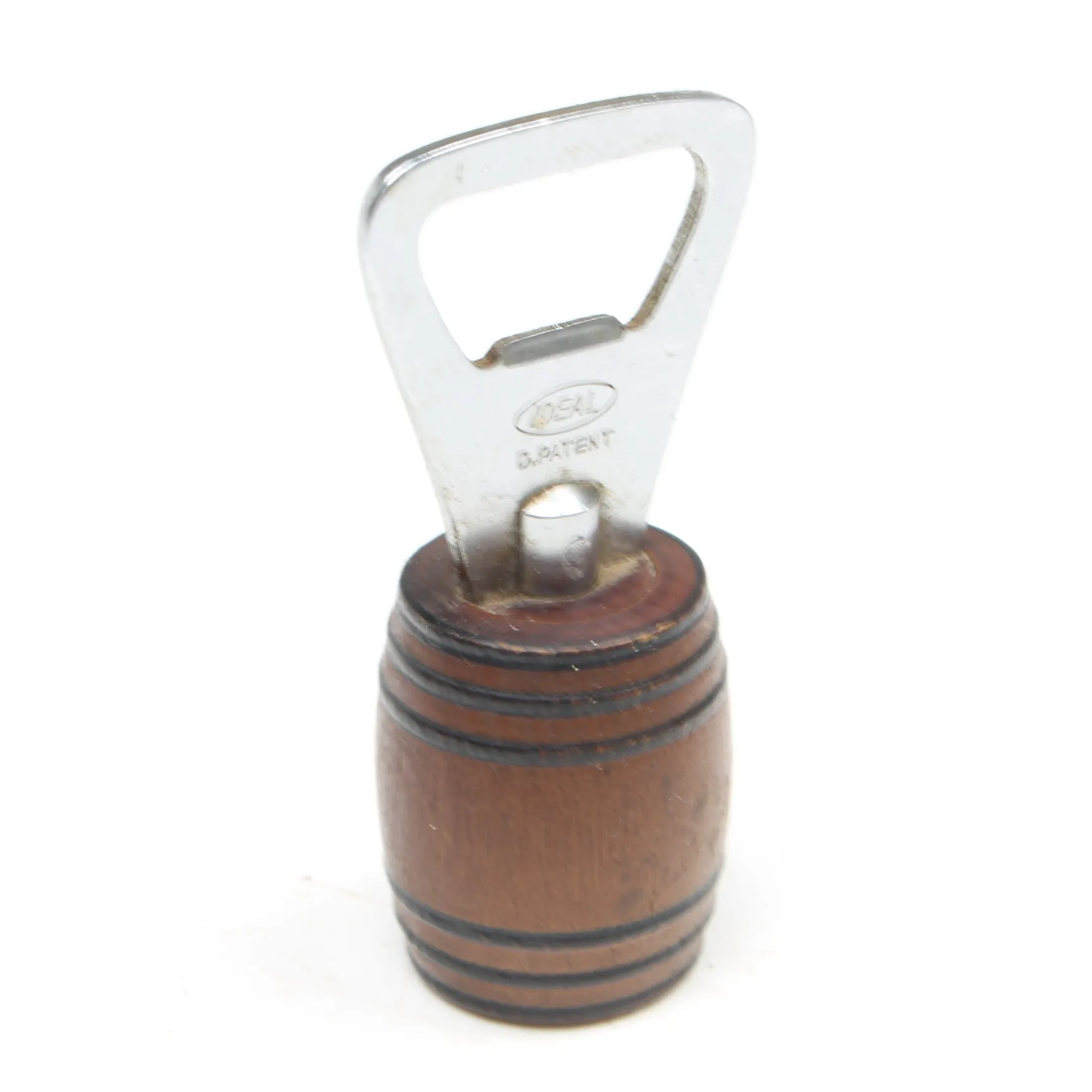 Vintage Beer Barrel Bottle Opener