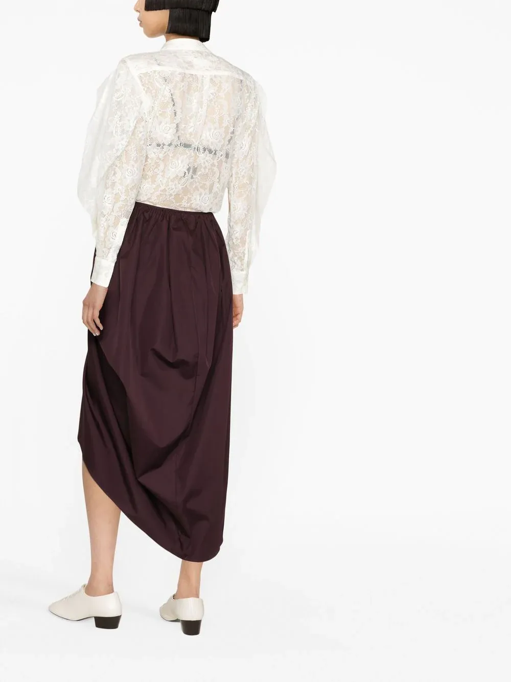 Voluminous Asymmetrical Skirt