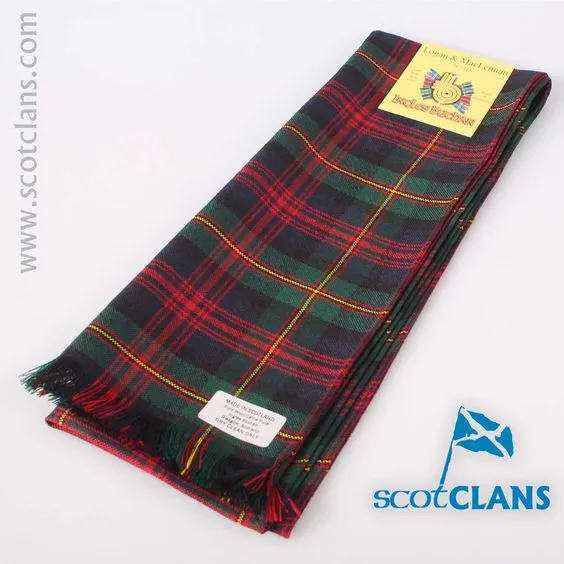 Wool Scarf in Logan Modern Tartan